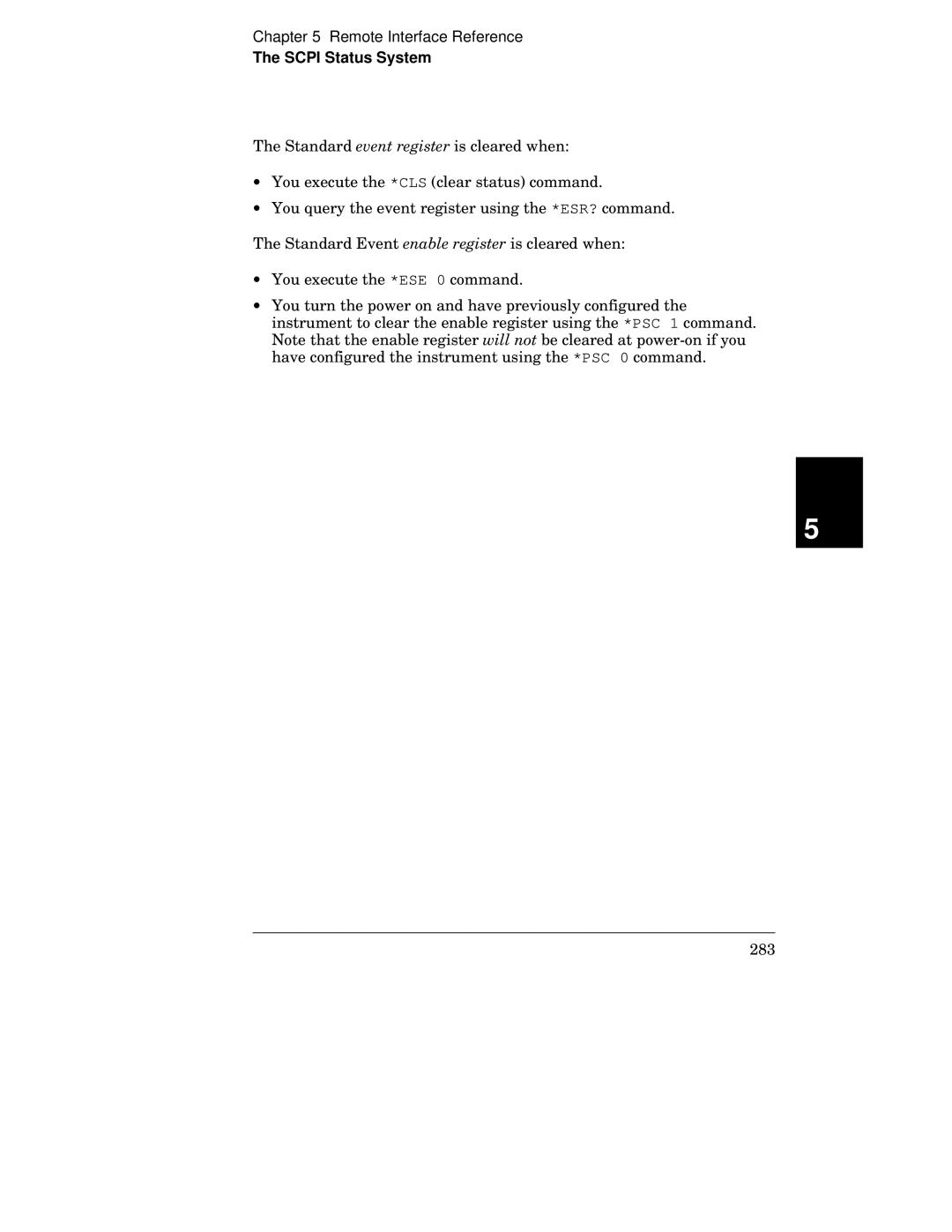 HP 34970A manual Scpi Status System 