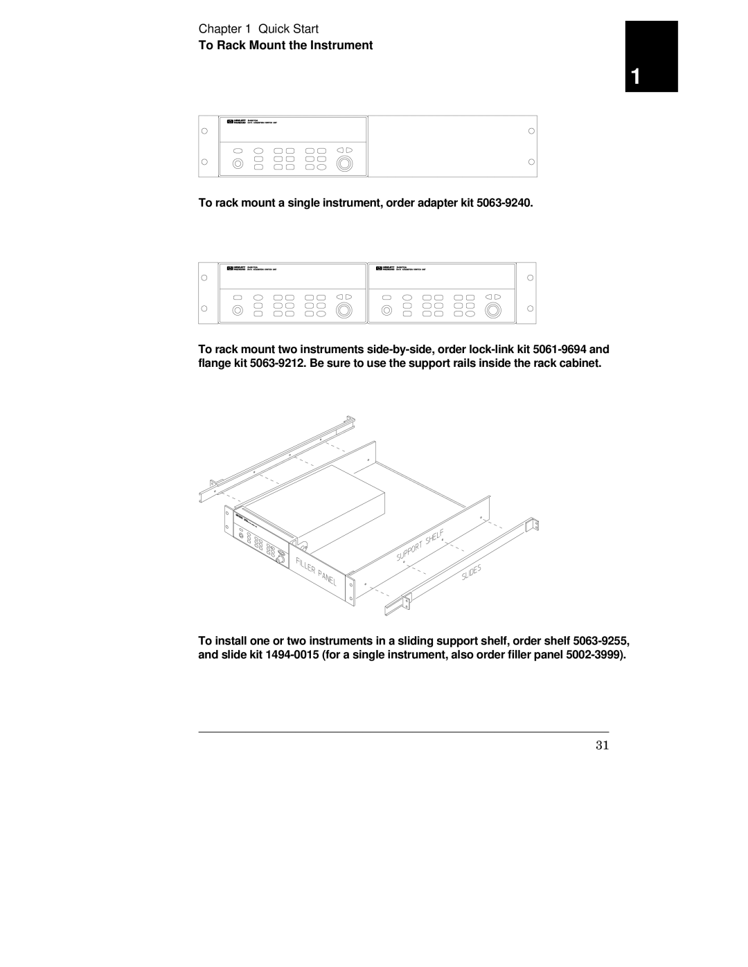 HP 34970A manual Quick Start 