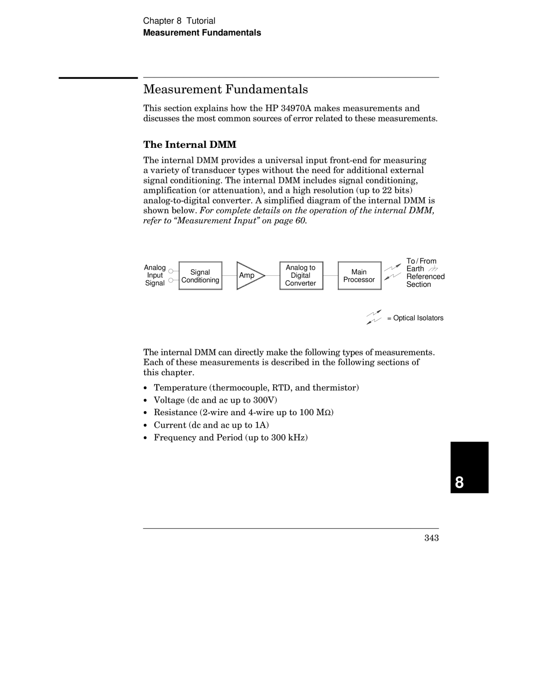 HP 34970A manual Wuq, Measurement Fundamentals, Z Uff4 Refer to Measurement Input on 