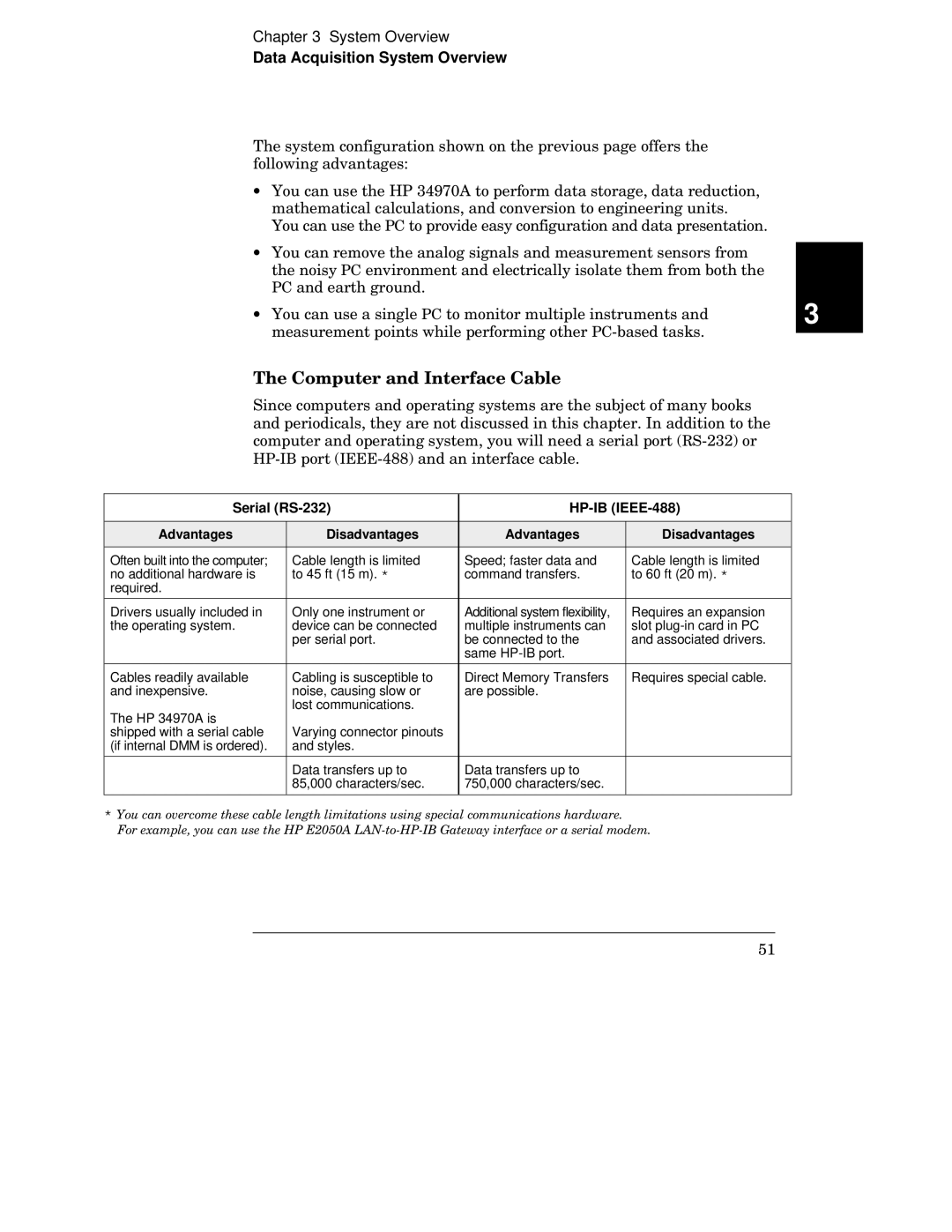 HP 34970A manual Data Acquisition System Overview, Advantages Disadvantages 