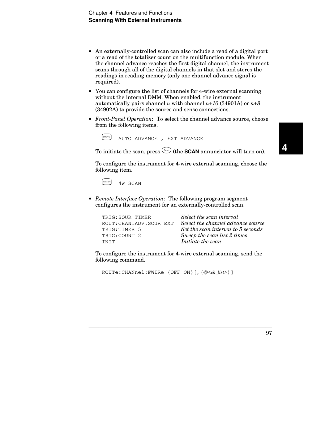 HP 34970A manual Fxxv t t, Fxvx vtx twvx, Fx t t a xvw, Fxx t 