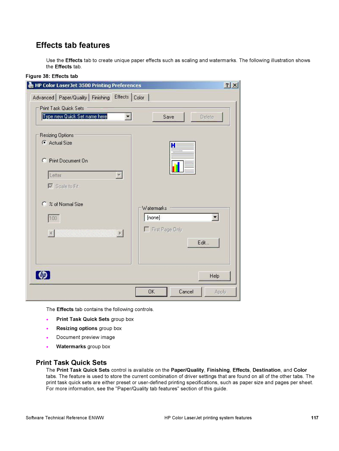 HP 3500 3500 manual 117 