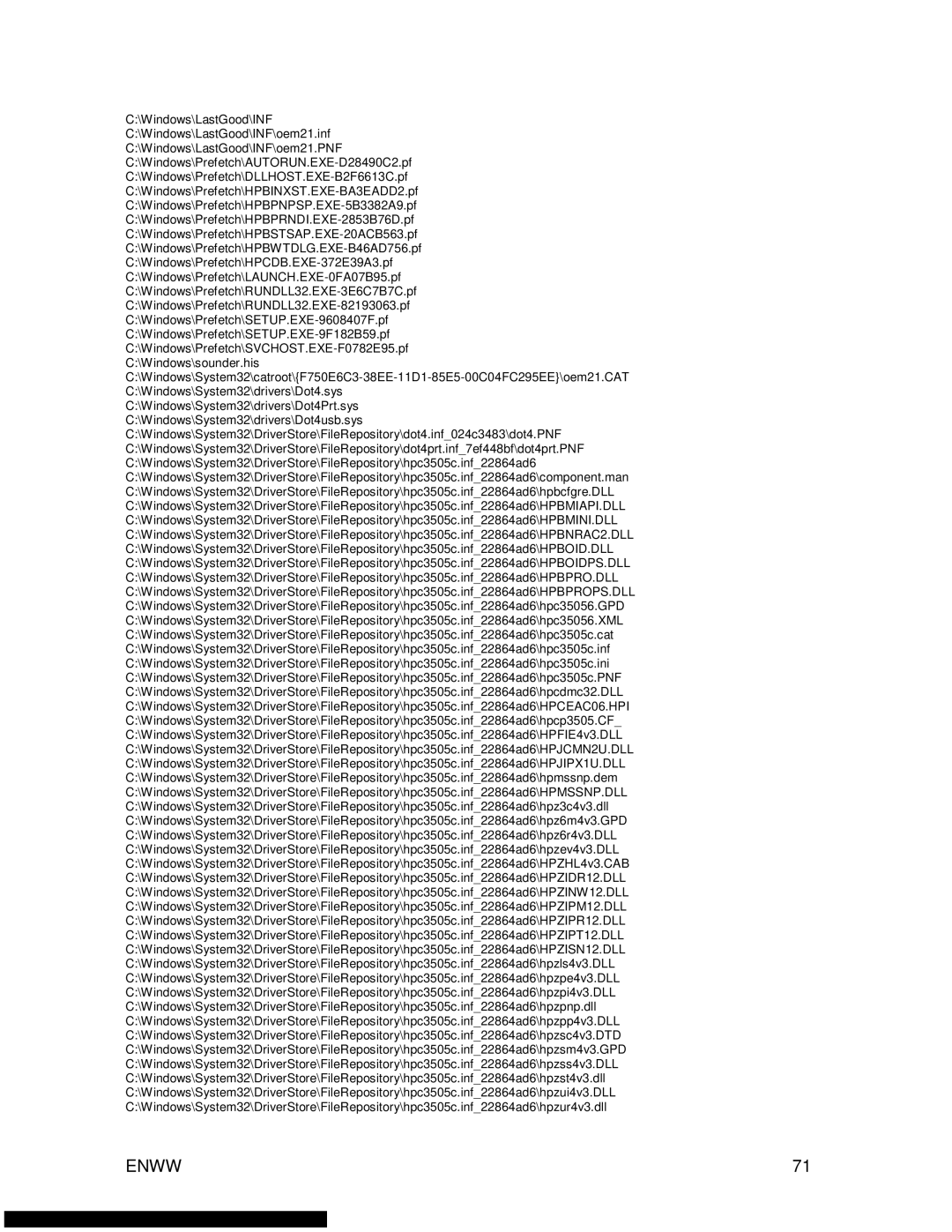 HP 3500 manual Enww 