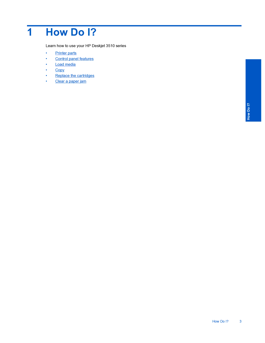 HP 3510 manual How Do I? 
