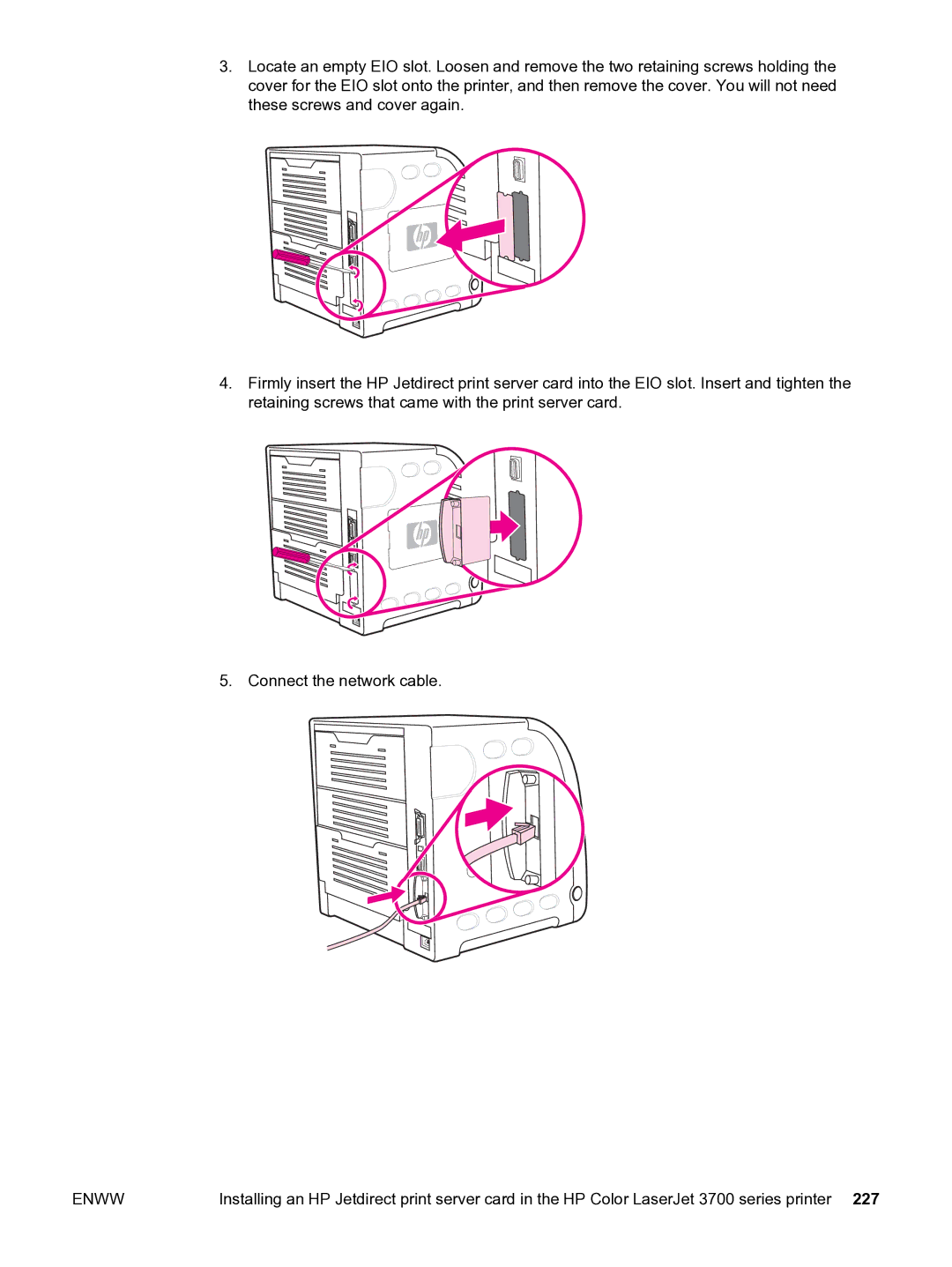 HP 3550 manual Enww 