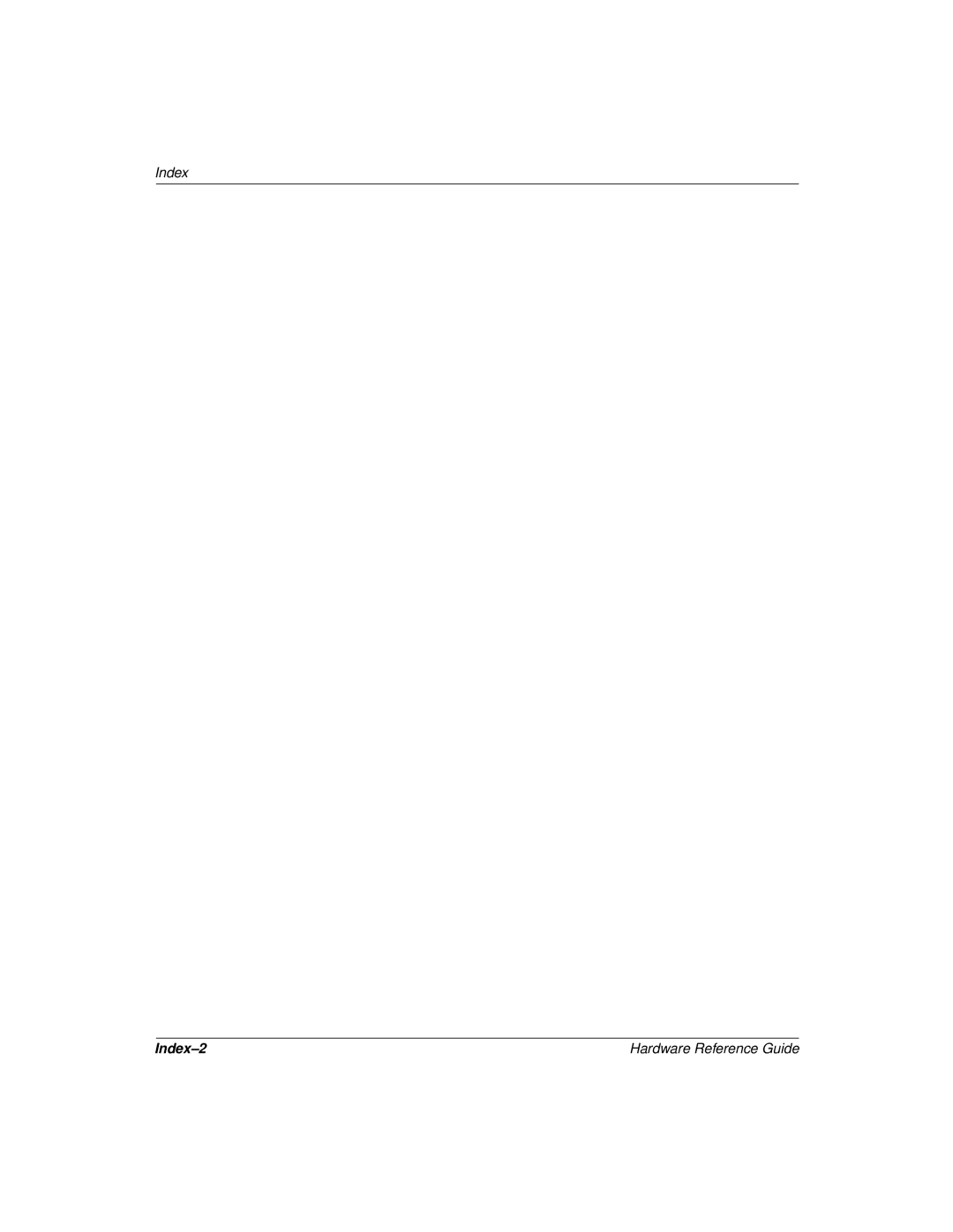 HP 355856-001 manual Index-2 