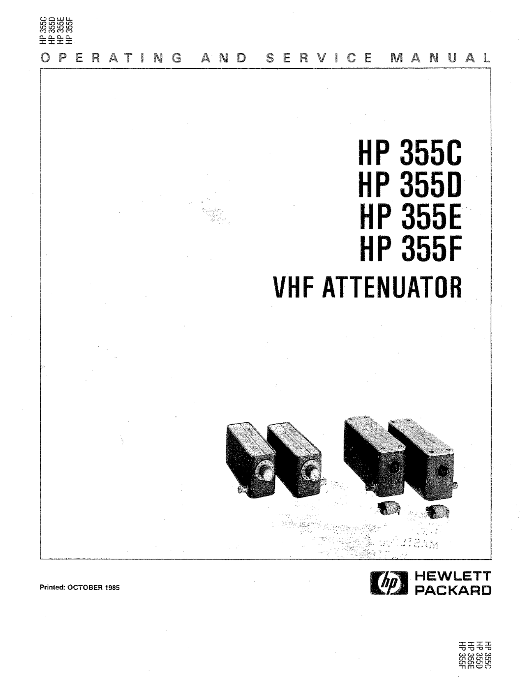 HP 355F, 355E, 3550 manual 