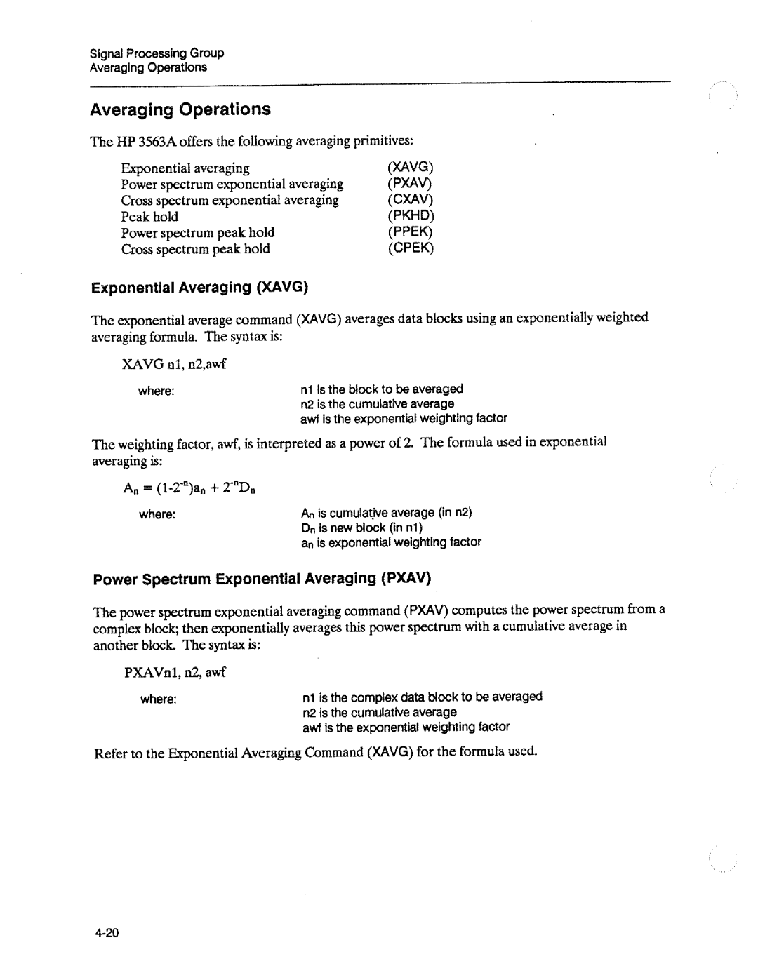 HP 3563A manual 