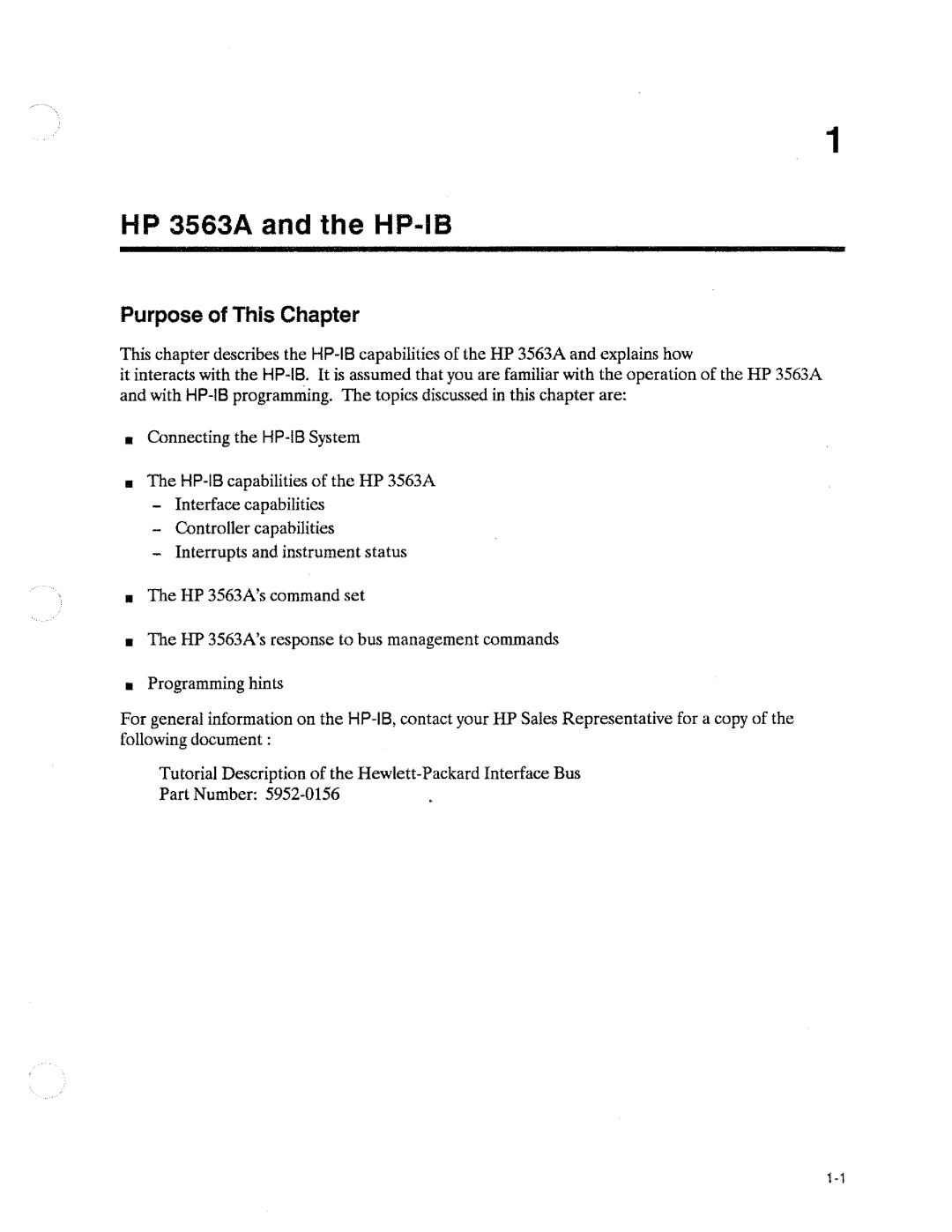 HP 3563A manual 