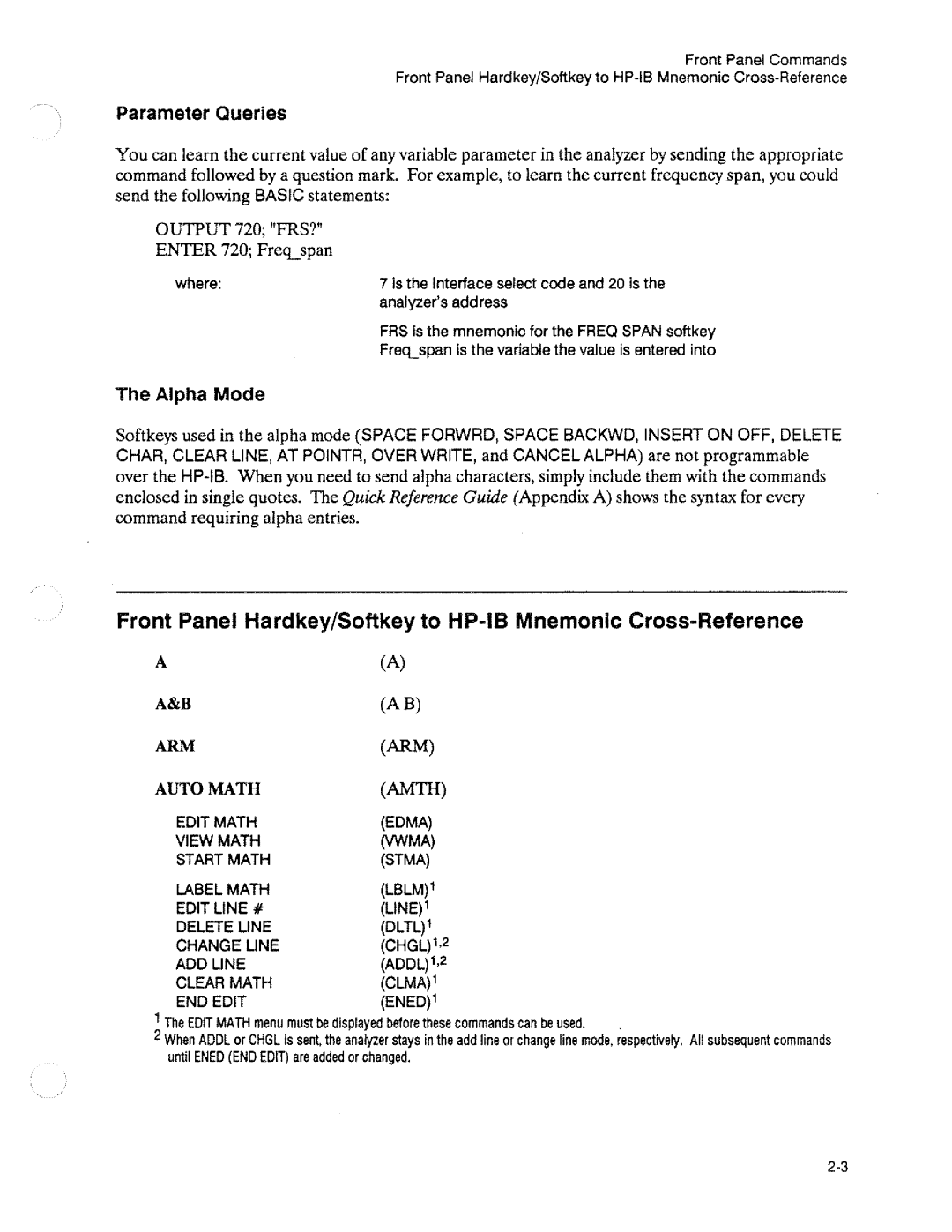 HP 3563A manual 