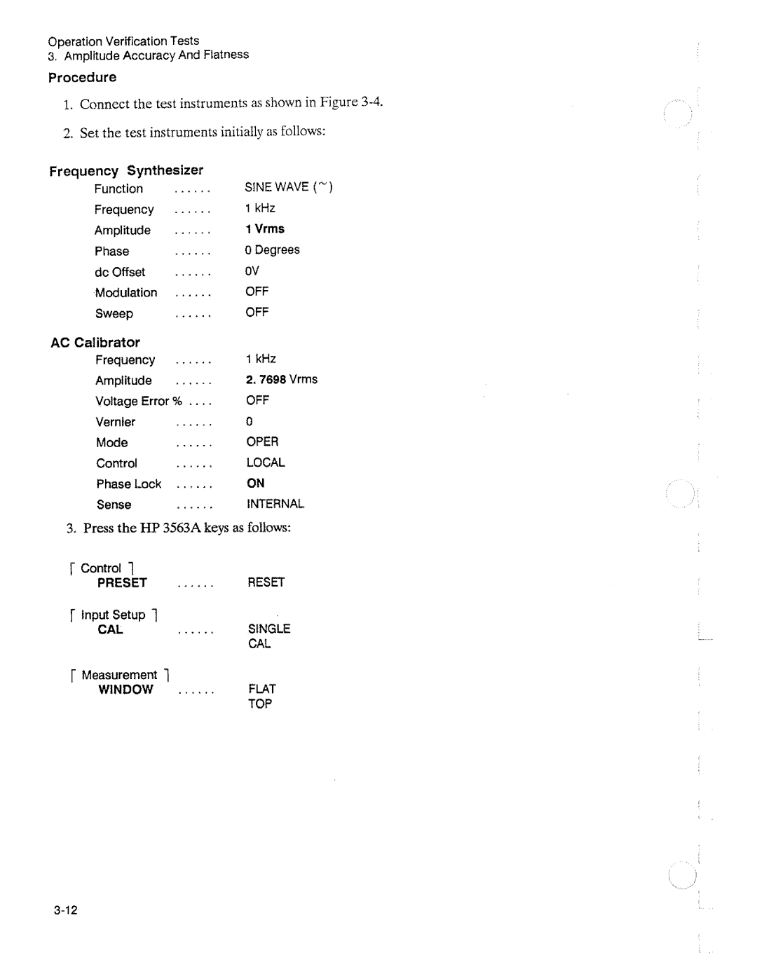 HP 3563A manual 