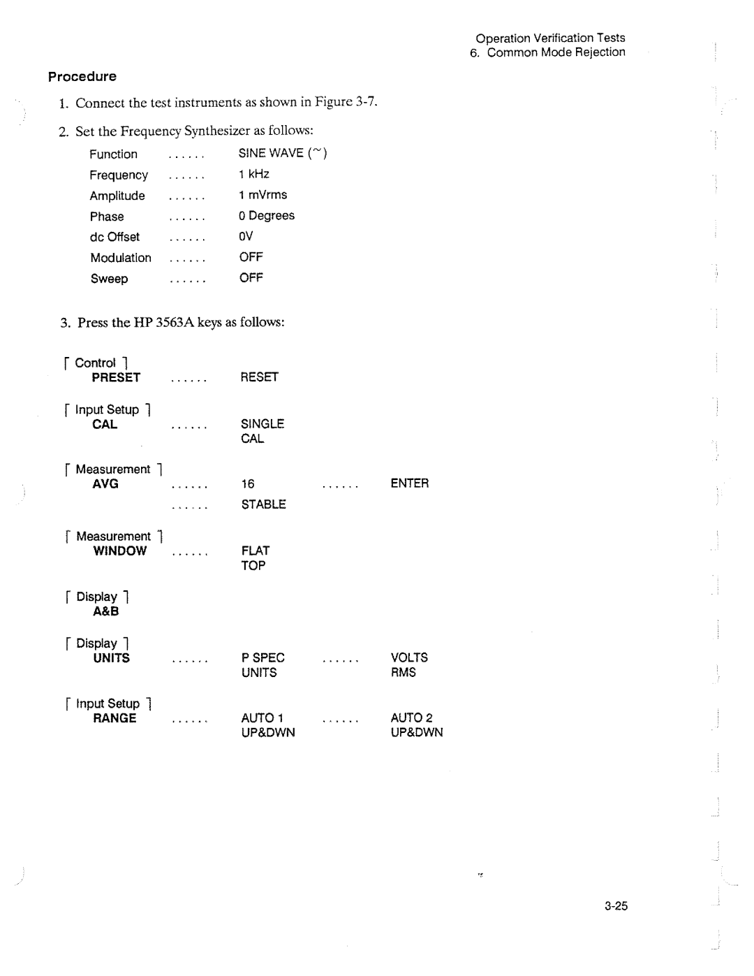 HP 3563A manual 