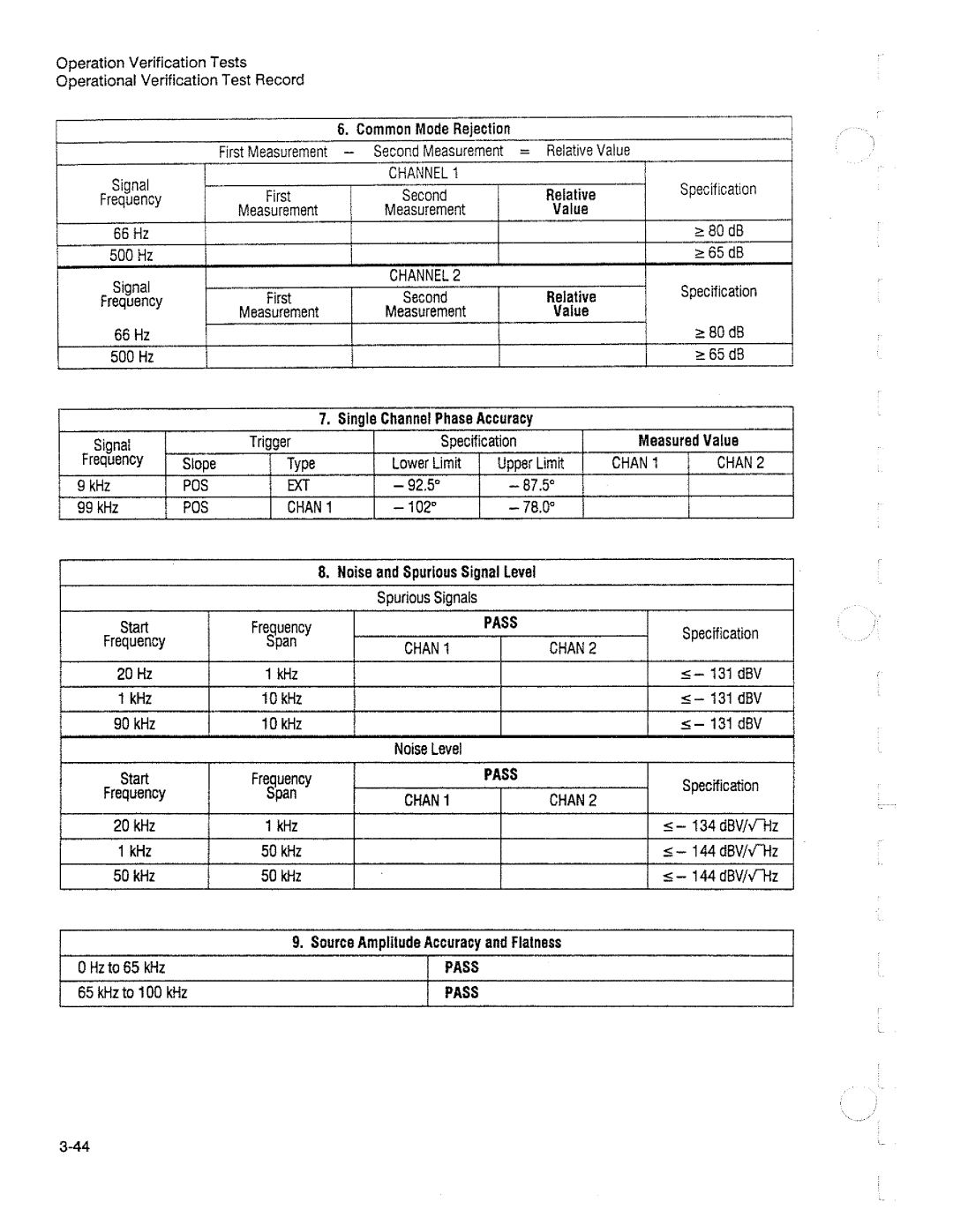 HP 3563A manual 