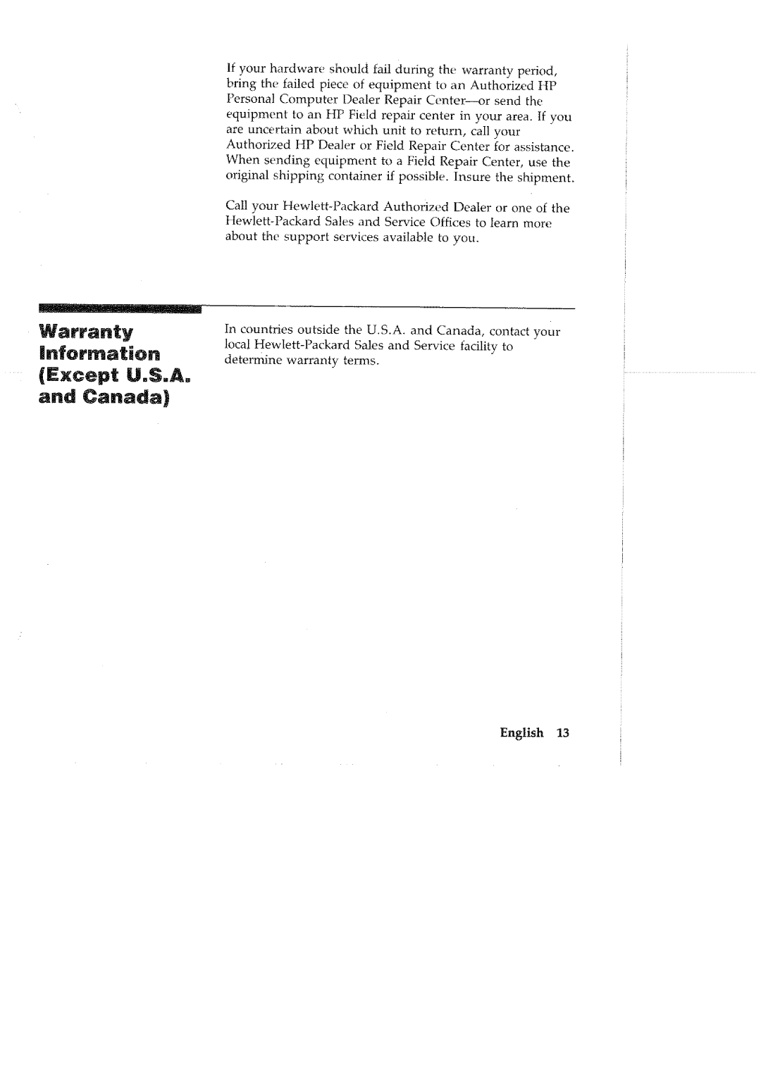 HP 35731 manual 