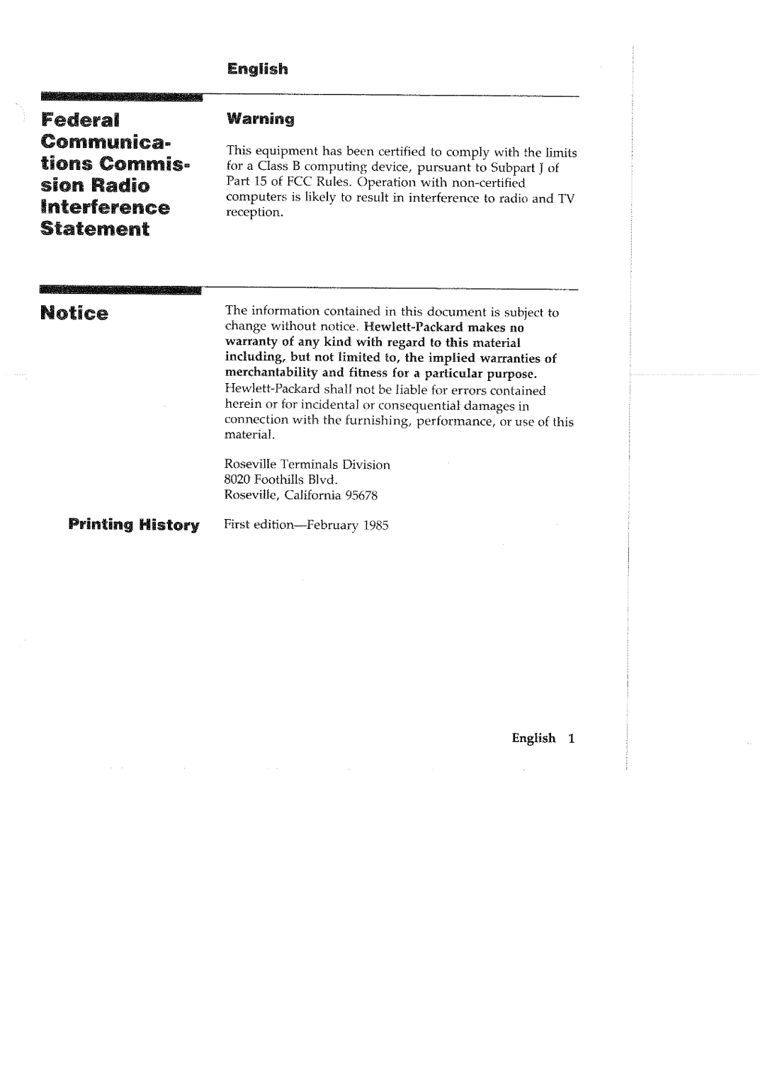 HP 35731 manual 