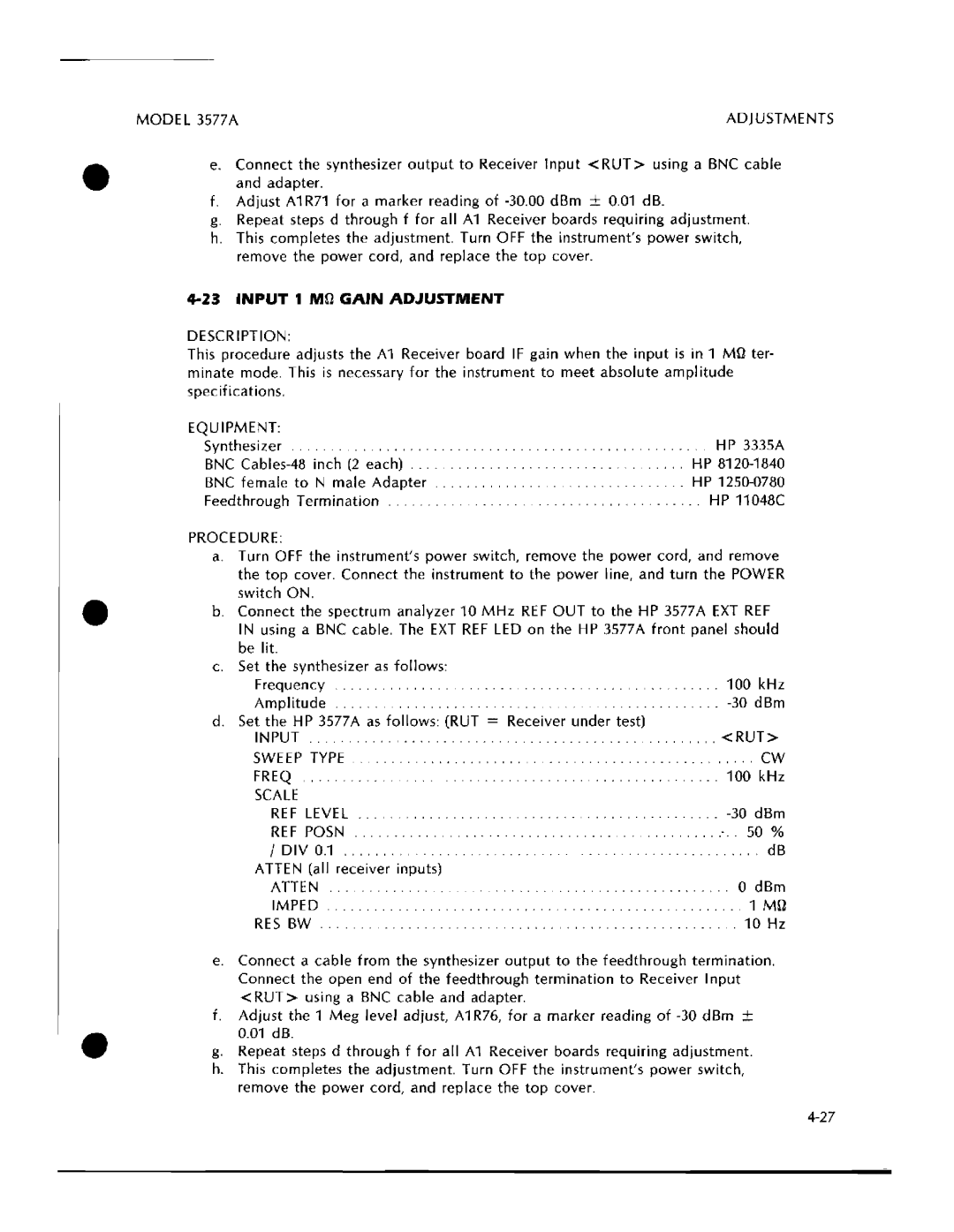 HP 3577A manual 