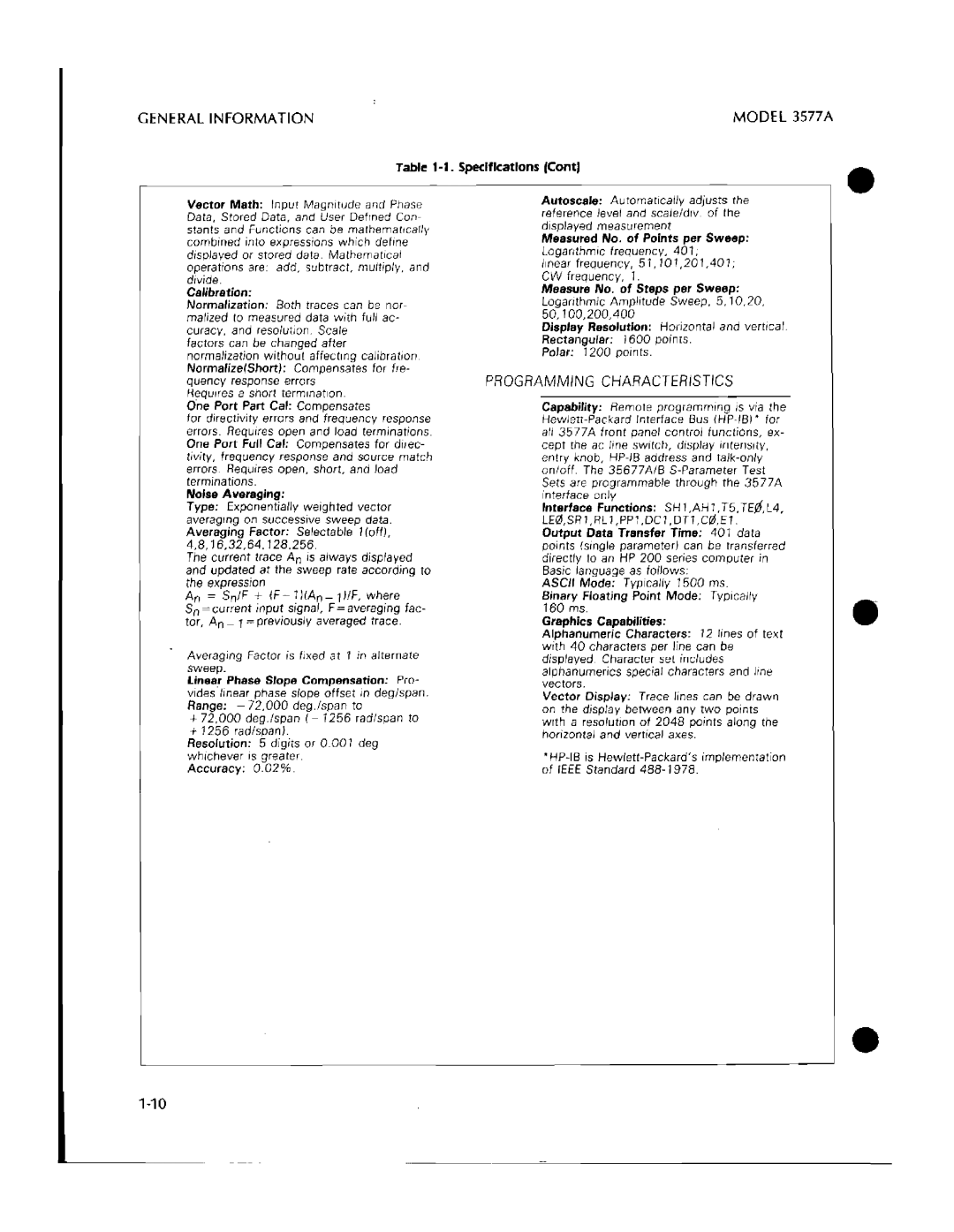 HP 3577A manual 