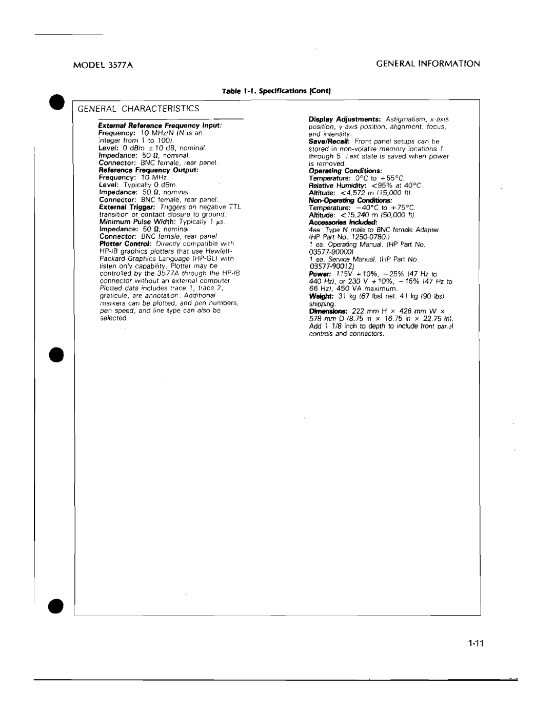 HP 3577A manual 