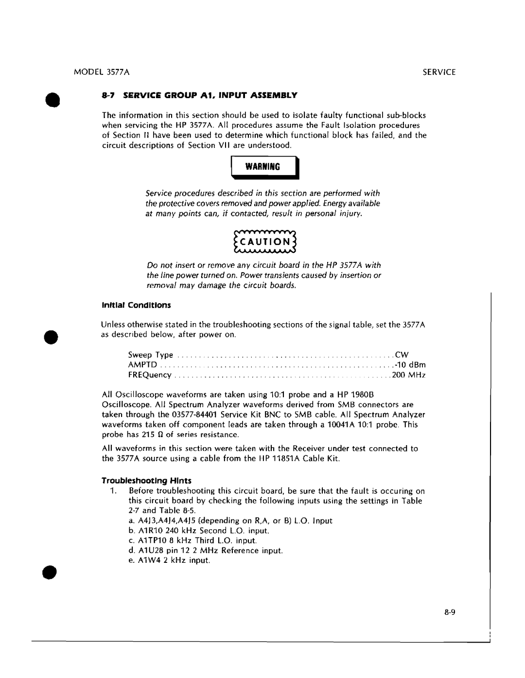 HP 3577A manual 