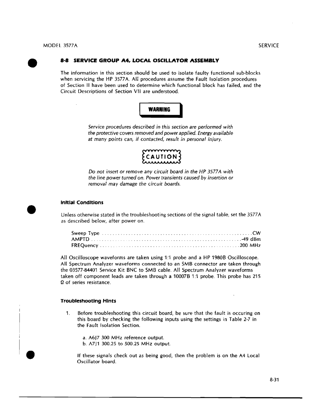 HP 3577A manual 