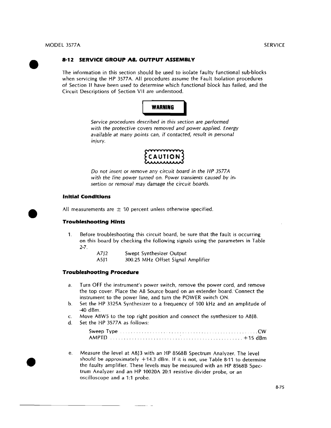 HP 3577A manual 