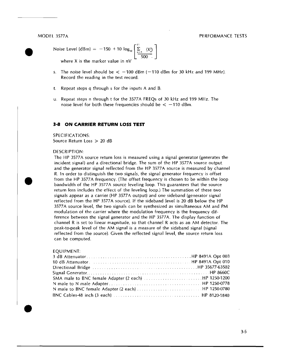 HP 3577A manual 