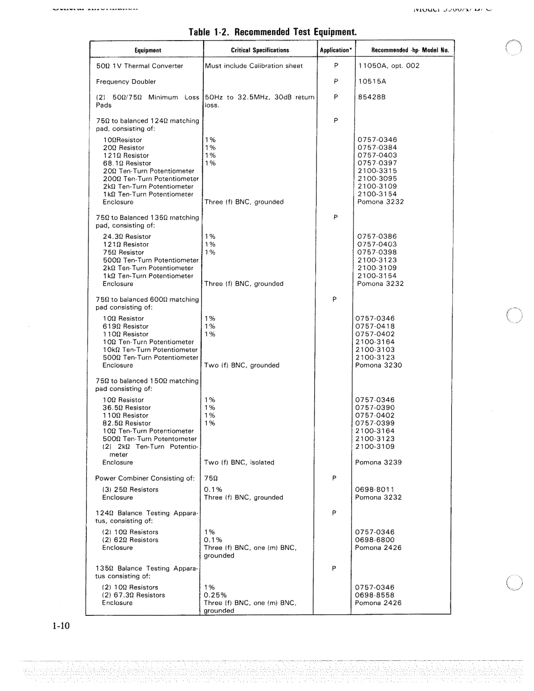 HP 3586B, 3586A, 3586C manual 