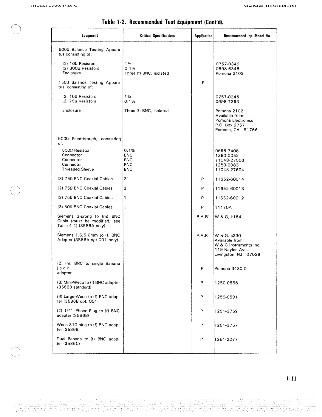 HP 3586A, 3586C, 3586B manual 