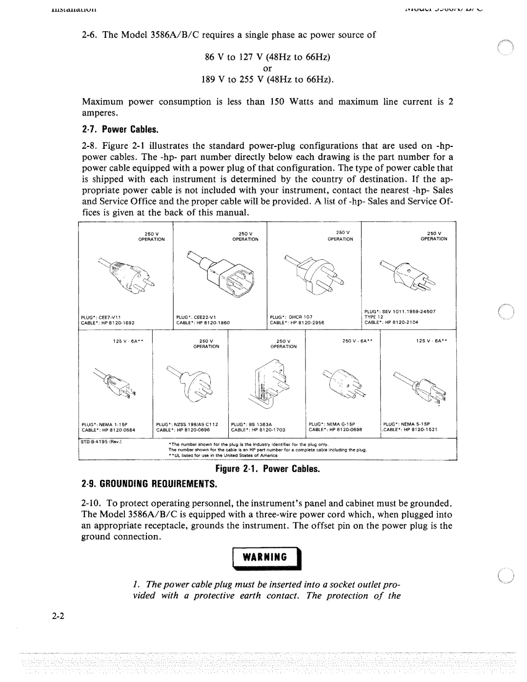 HP 3586A, 3586C, 3586B manual 