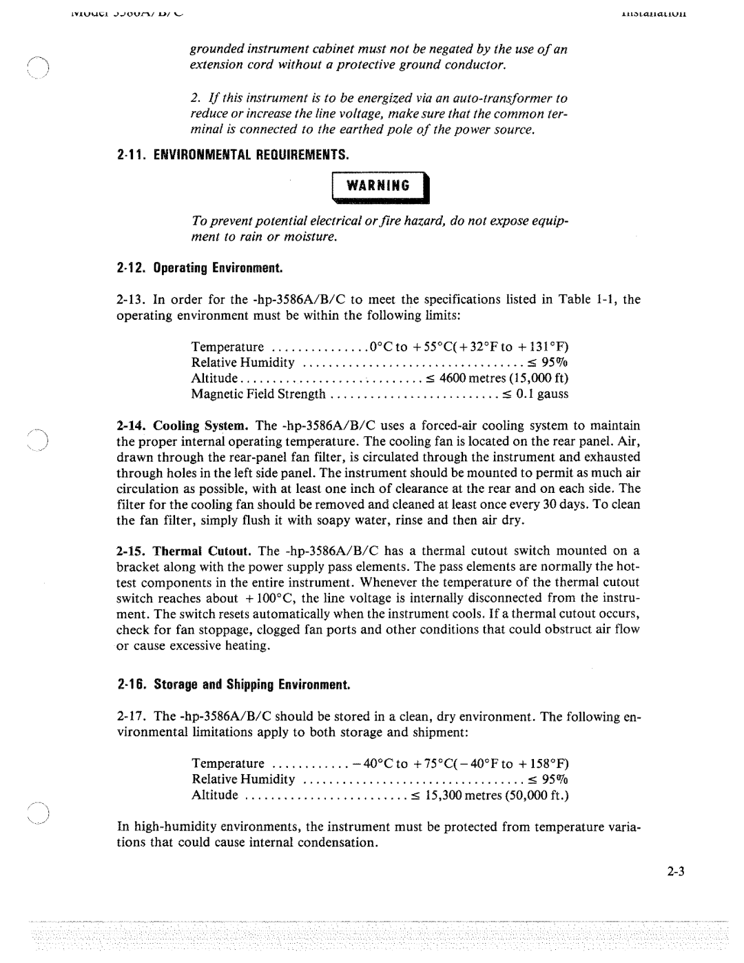 HP 3586C, 3586A, 3586B manual 