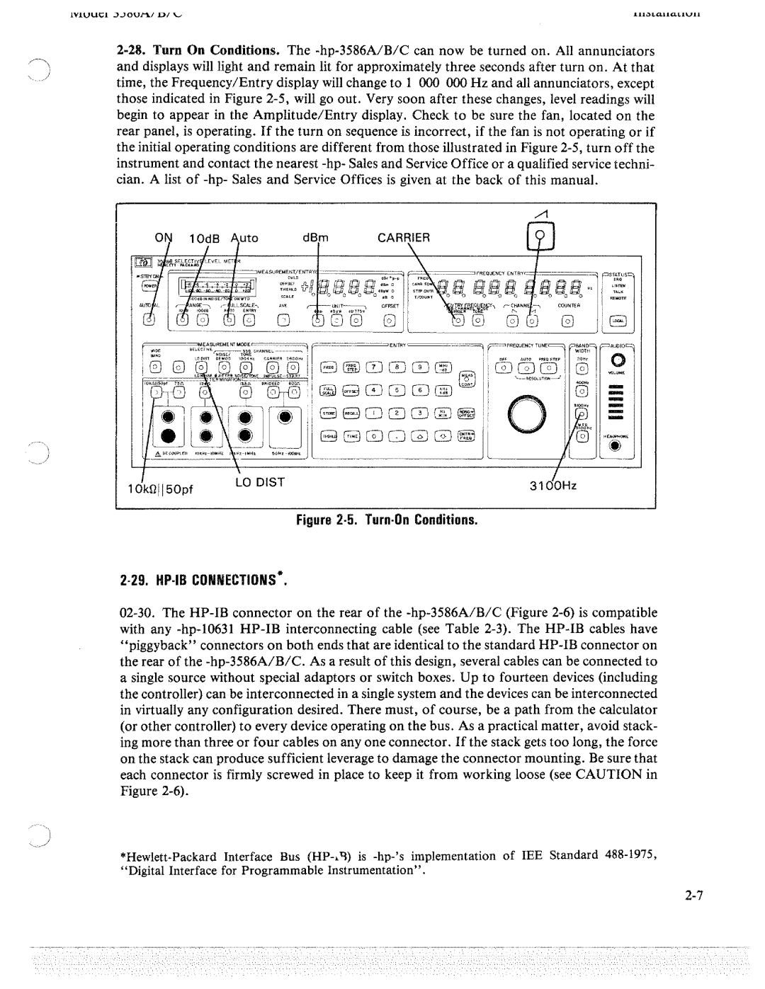 HP 3586B, 3586A, 3586C manual 