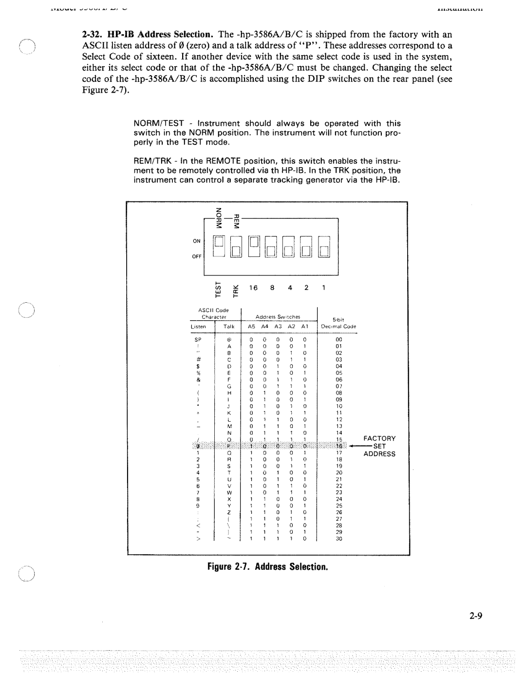 HP 3586C, 3586A, 3586B manual 