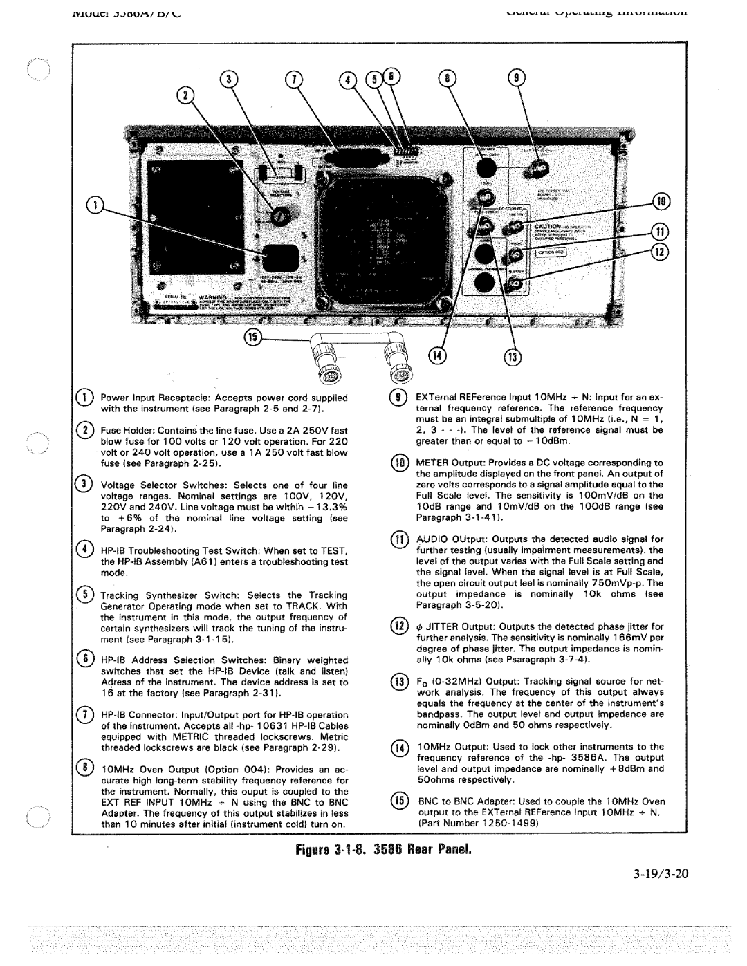 HP 3586A, 3586C, 3586B manual 