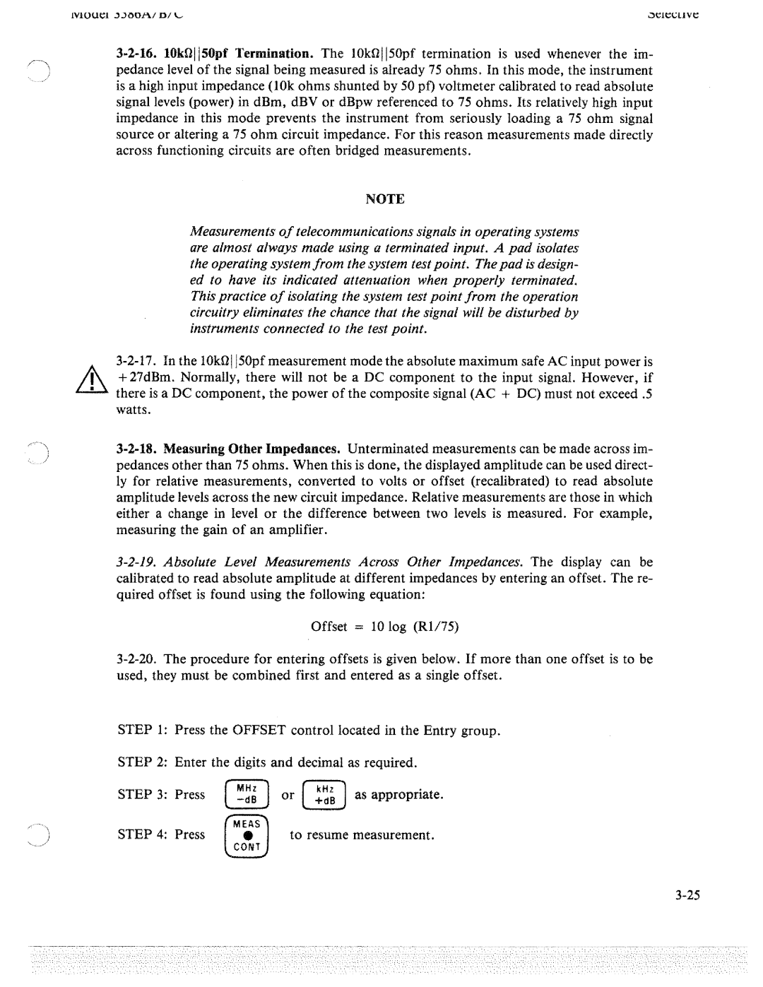 HP 3586A, 3586C, 3586B manual 