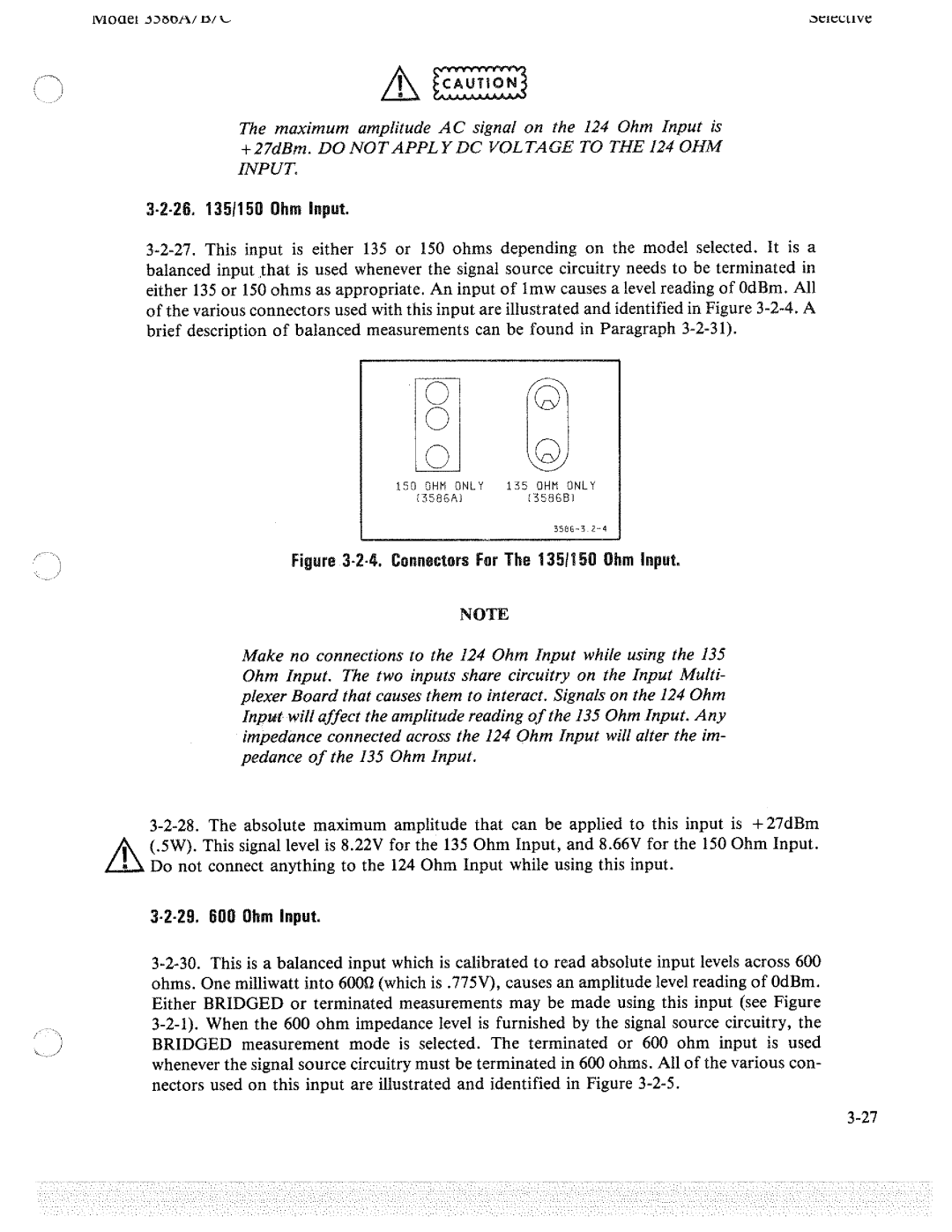 HP 3586B, 3586A, 3586C manual 