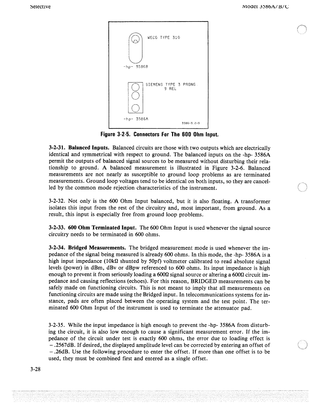 HP 3586A, 3586C, 3586B manual 