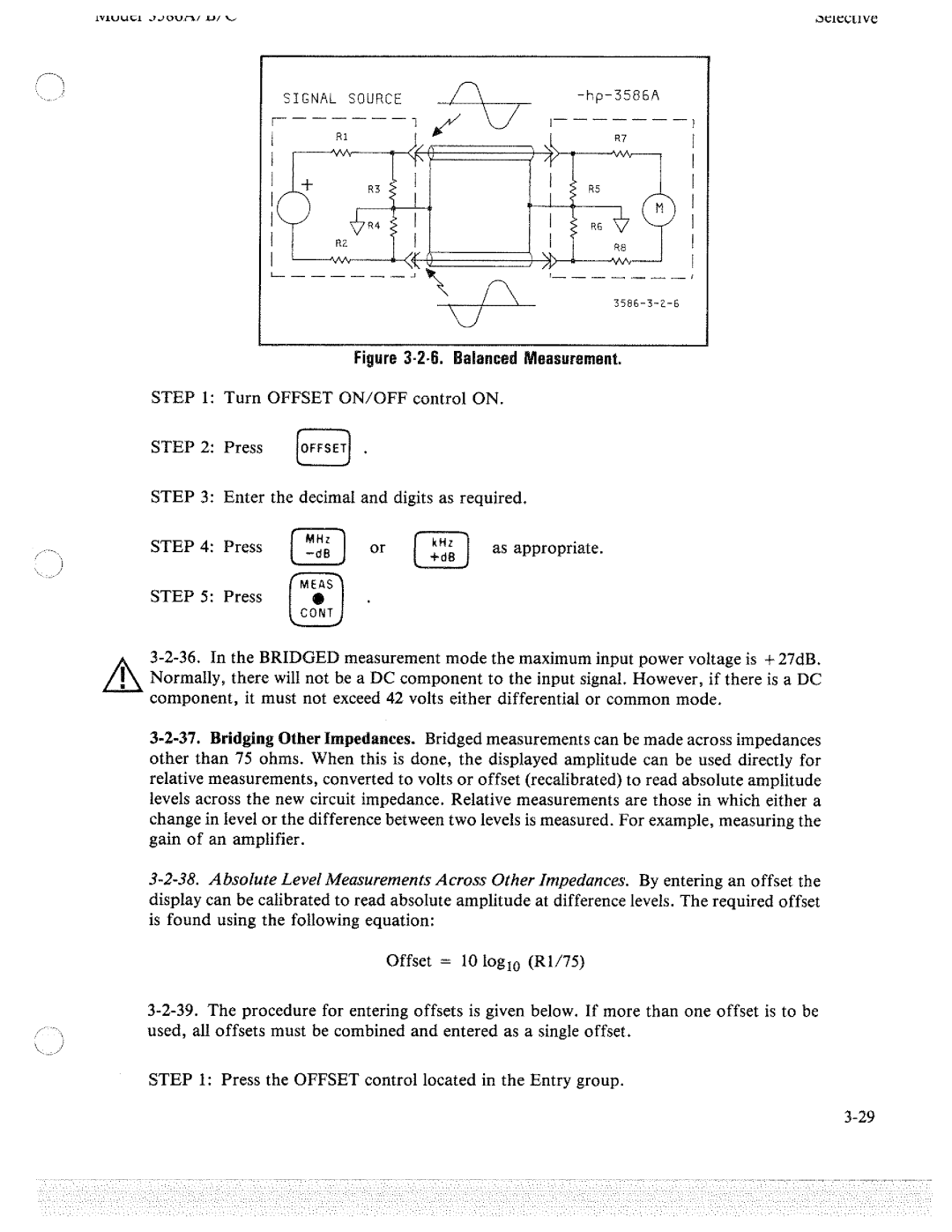 HP 3586C, 3586A, 3586B manual 