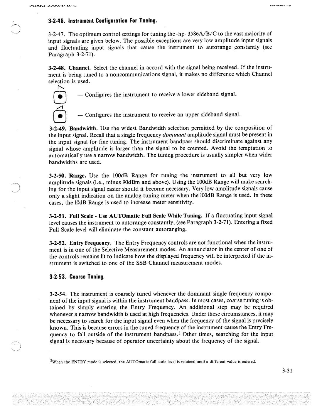 HP 3586A, 3586C, 3586B manual 