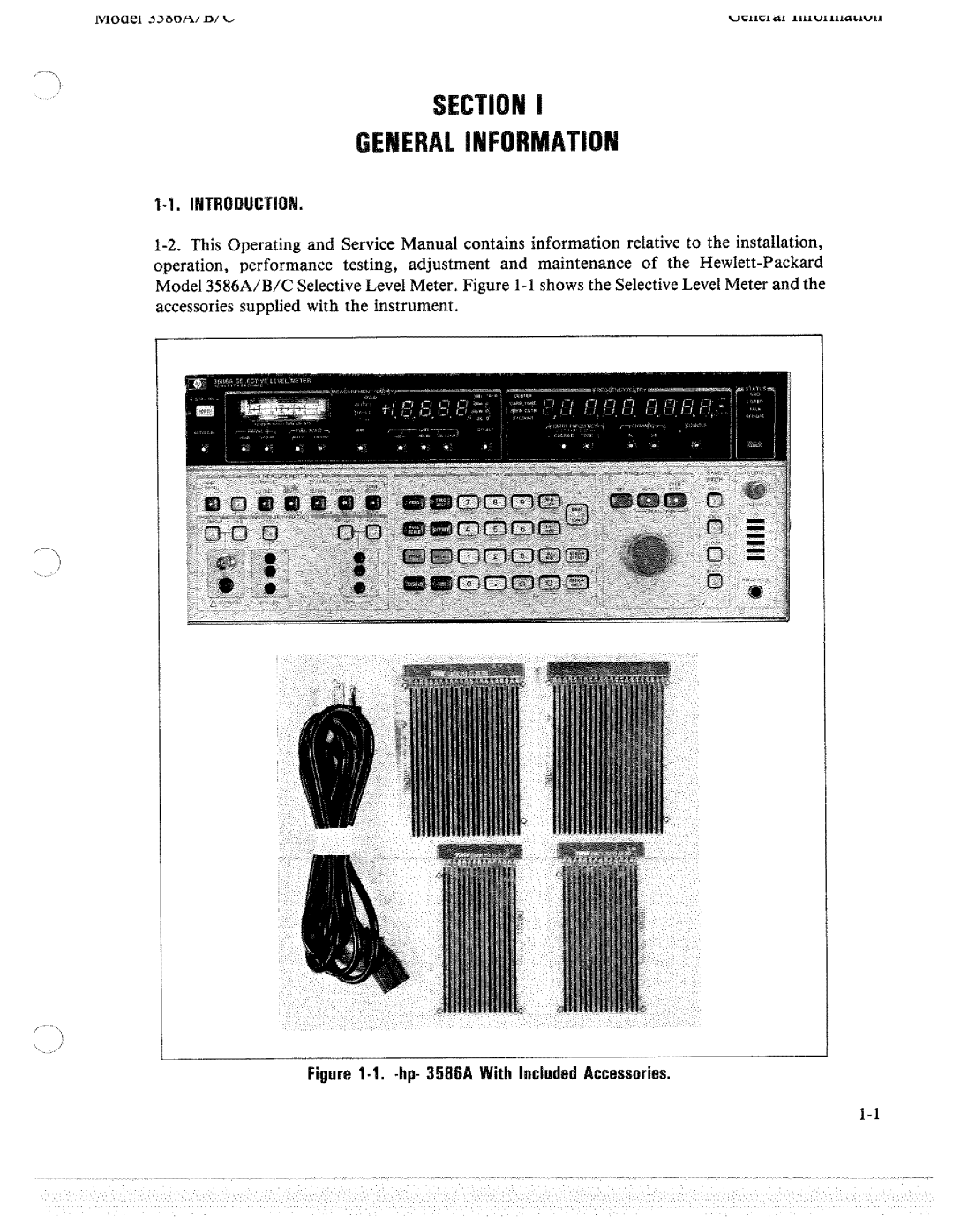 HP 3586B, 3586A, 3586C manual 