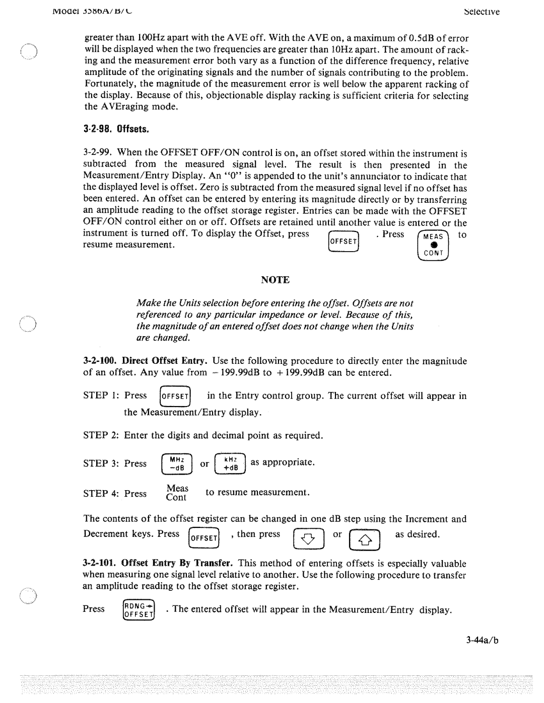 HP 3586B, 3586A, 3586C manual 