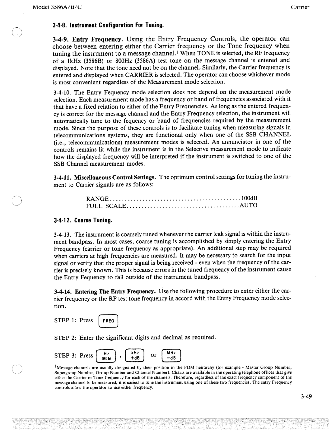 HP 3586B, 3586A, 3586C manual 