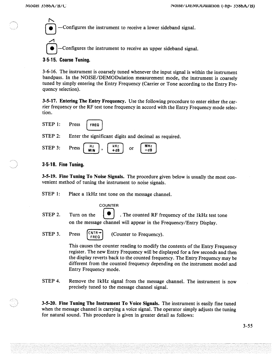 HP 3586B, 3586A, 3586C manual 