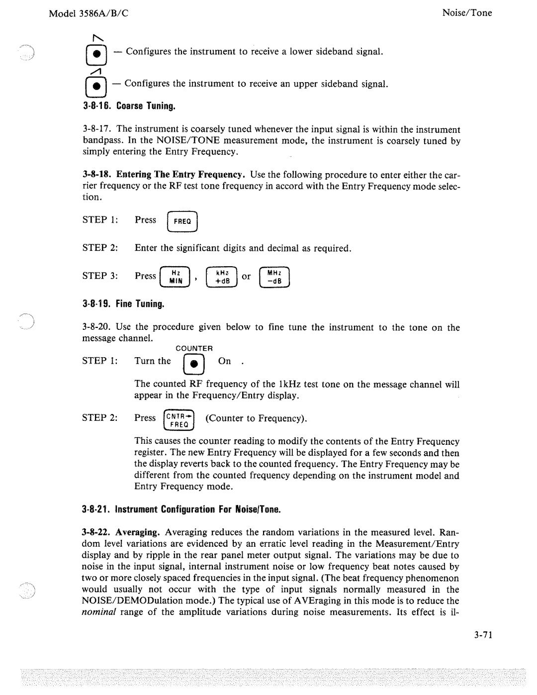 HP 3586A, 3586C, 3586B manual 