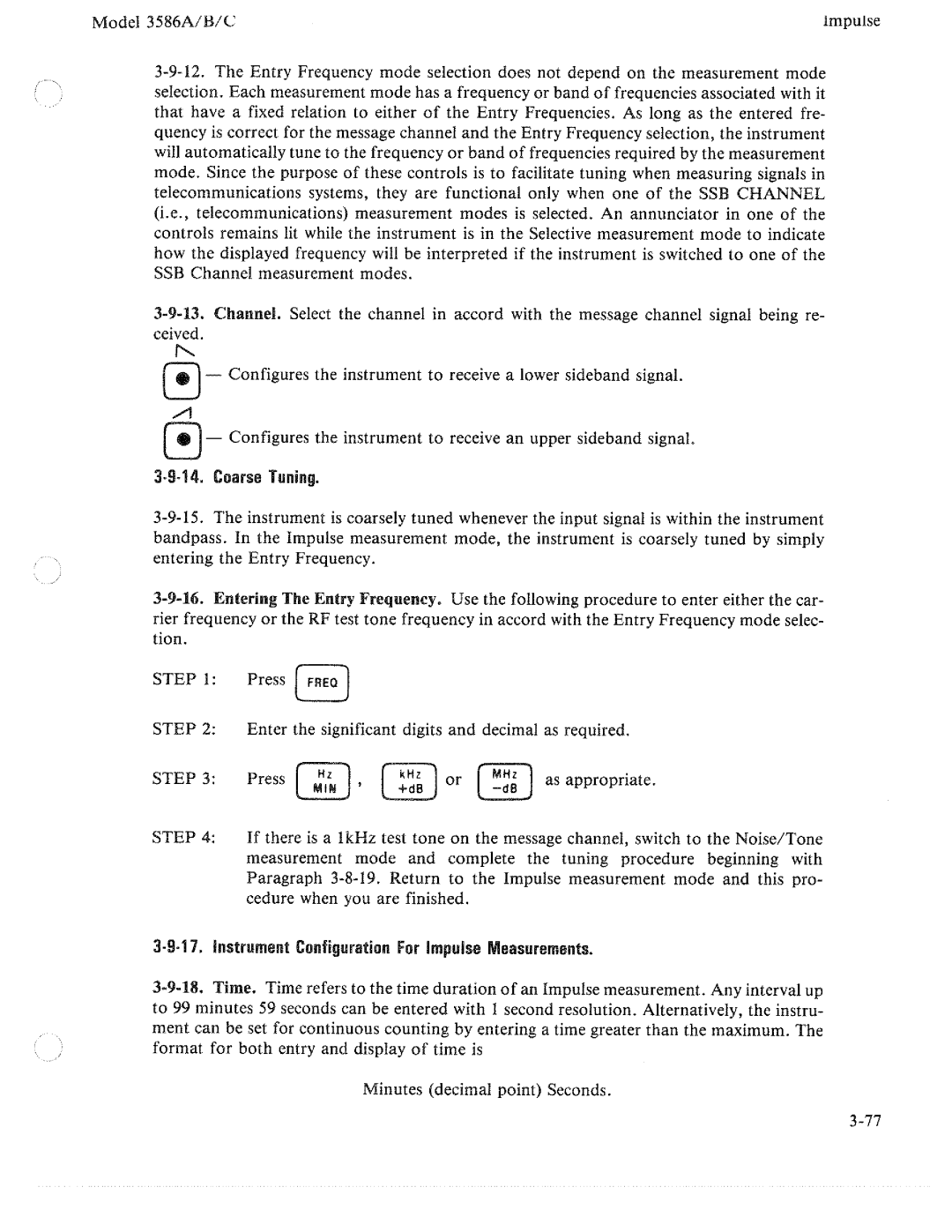 HP 3586A, 3586C, 3586B manual 