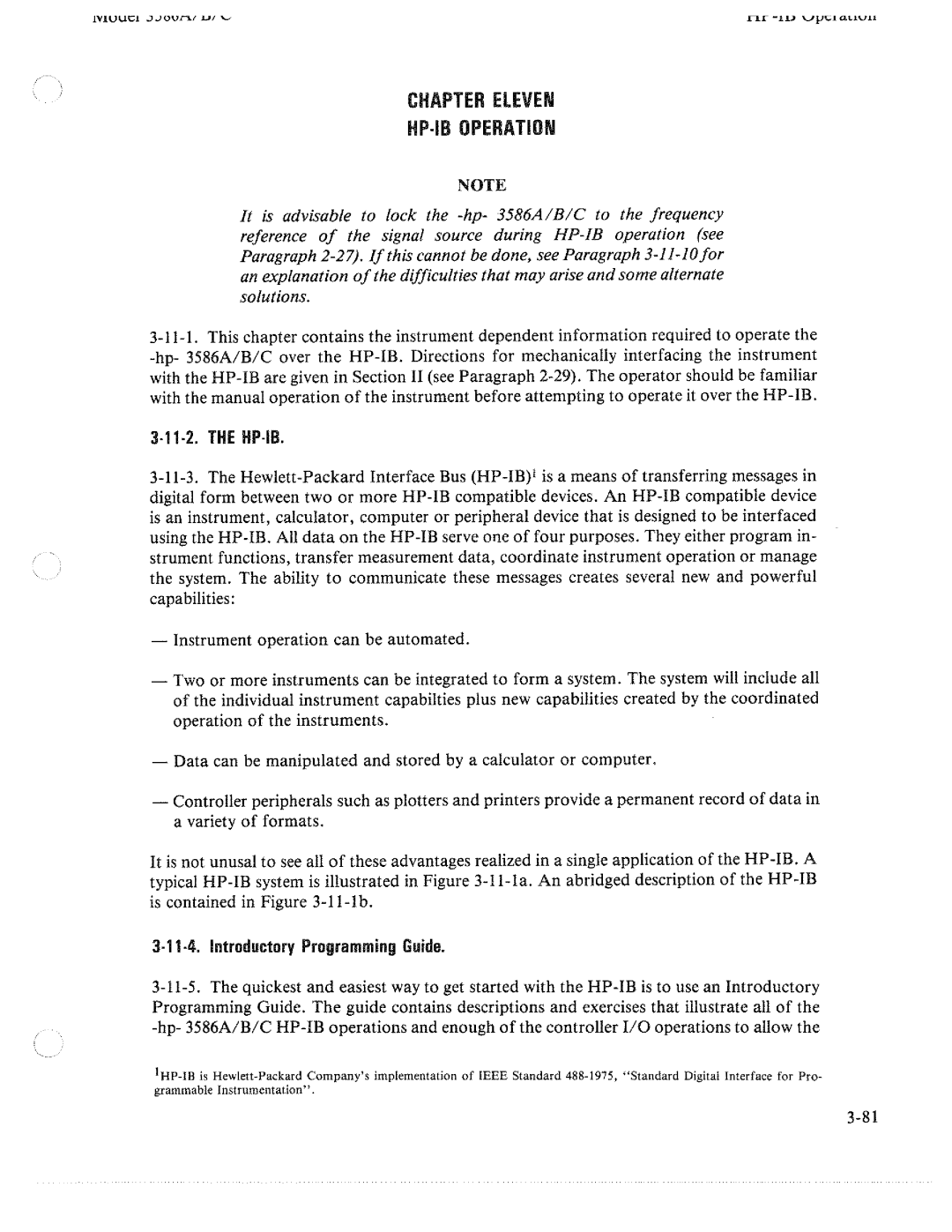 HP 3586C, 3586A, 3586B manual 