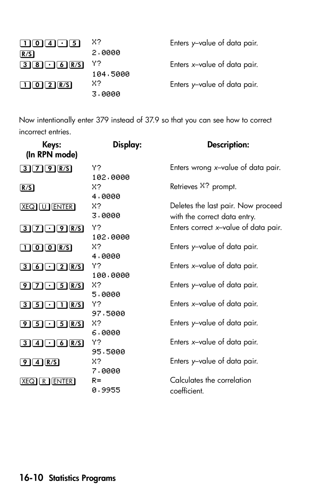 HP 35s Scientific manual  ,  ,  ,   ,    