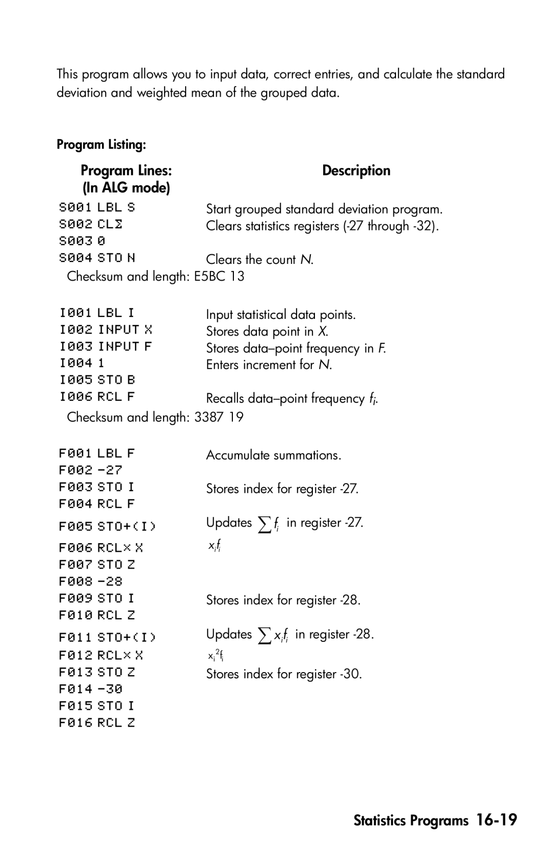 HP 35s Scientific manual   