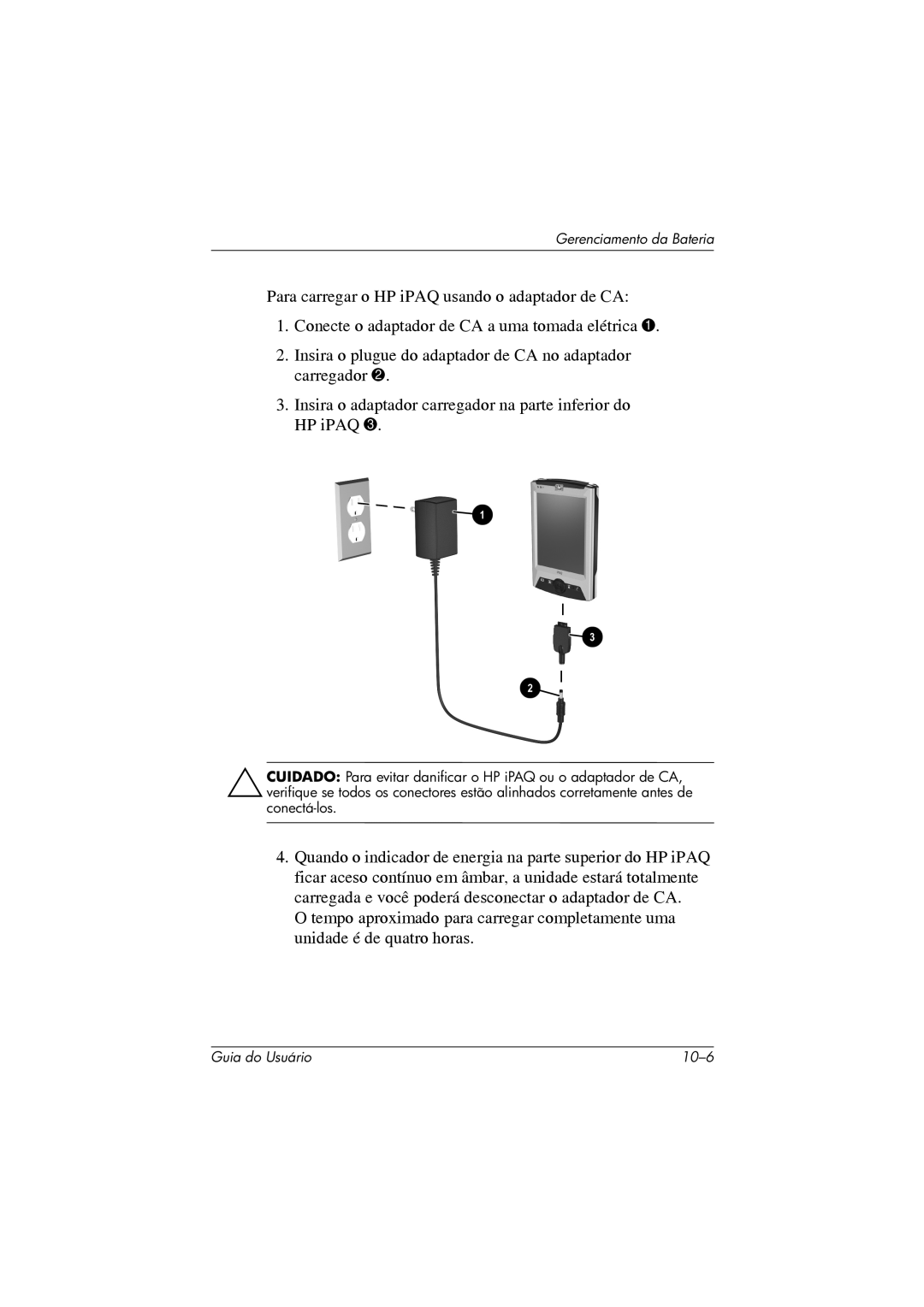 HP 364351-202 manual Guia do Usuário 10-6 