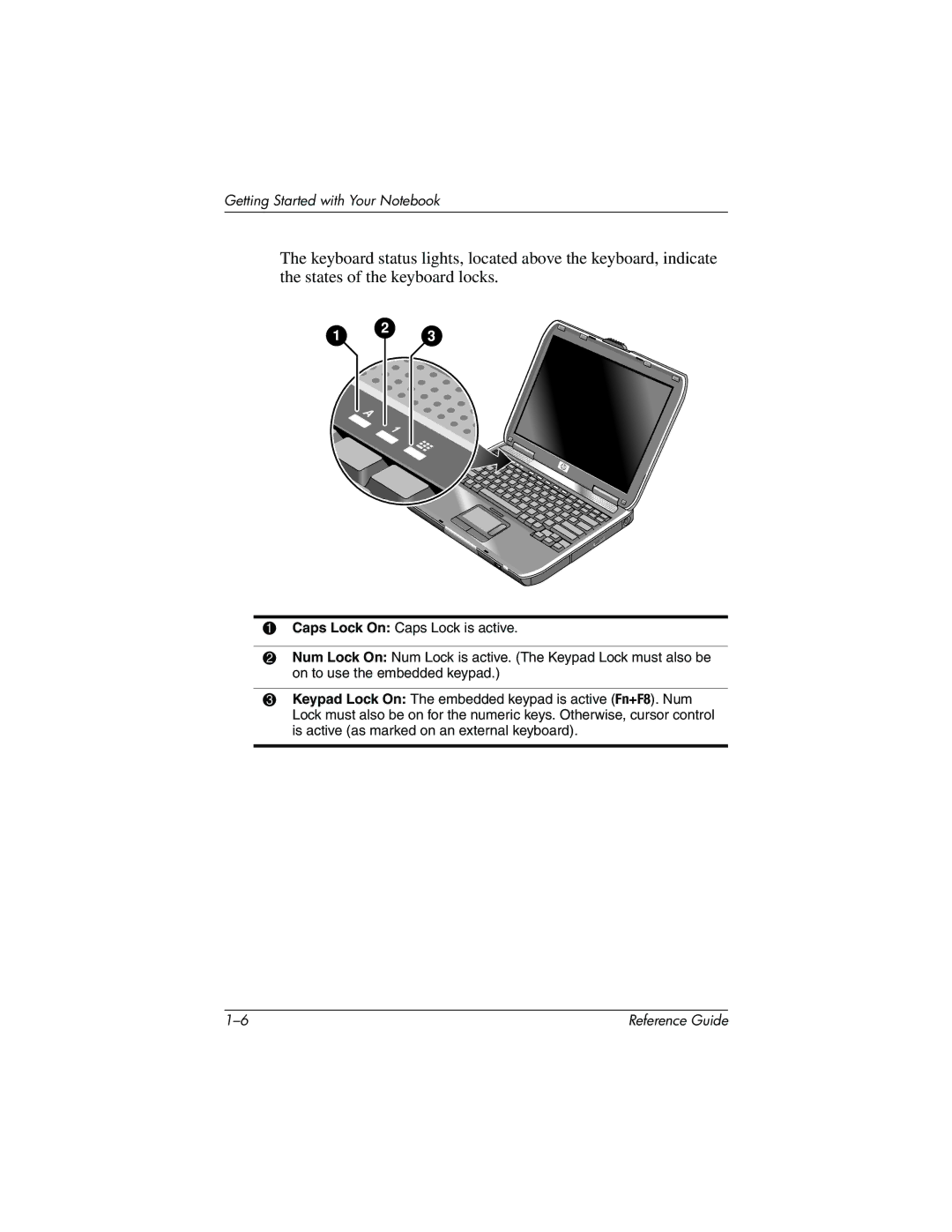 HP 370697-002 manual Getting Started with Your Notebook 