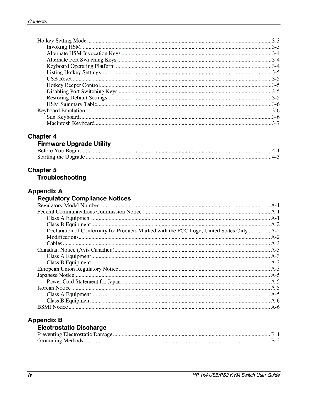 HP 372284-001 manual Chapter Firmware Upgrade Utility 